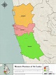 Map of Western Province of Sri Lanka | Download Scientific Diagram
