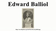 Edward Balliol - YouTube