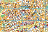 Touristischer stadtplan von Wuppertal