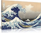 Katsushika Hokusai The Great Wave off Kanagawa Canvas Art Print 30x20 ...