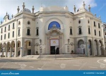 The Historic Palazzo Del Cinema on the Island Lido Di Venezia, Italy ...