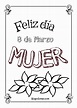 Dibujos del Día de la mujer para colorear - Colorear dibujos infantiles