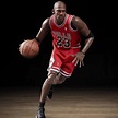 Figura de coleccionista Enterbay de Michael Jordan con Chicago Bulls