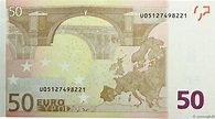50 Euro EUROPA 2002 €.130.09 b91_0538 Banknotes