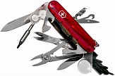 Victorinox CyberTool Lite, Swiss pocket knife, transparant red ...