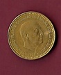 SPAIN 1 UNA PESETA 1966 Francisco Franco VINTAGE COIN - Spain