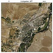 Aerial Photography Map of Livingston, MT Montana