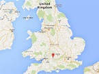 Where is Swindon on map England