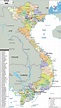 Detailed Political Map of Vietnam - Ezilon Maps