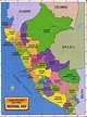 Mapa Político del Perú