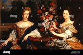 Sibylle of Saxe Lauenburg (Margravine of Baden Baden) with her sister ...