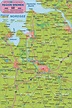 Karte von Bremen, Region (Region in Deutschland, Niedersachsen) | Welt ...