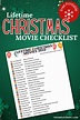 Lifetime Christmas Movies List 2022 with FREE Printable Checklist!