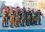 Die Nicht Identifizierten Französischen Fallschirmjäger, Paris ...