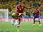 Neymar out of World Cup 2014: Juan Zuniga and football's other 'Public ...