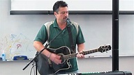 Paul Duffy rehearsing for concert - YouTube