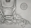 10+ Dibujos De Iron Man A Lapiz