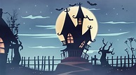 ArtStation - Haunted House Cartoon, Suelen Inácio | Haunted house ...