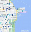 Chicago Hotels Map Magnificent Mile - Maps For You