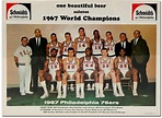 1967 NBA Champion Philadelphia 76ers