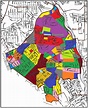 Brookline School District Map - Park Boston Zone Map