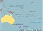 Oceania Map - Guide of the World