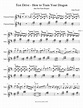 Test Drive How to Train Your Dragon 2 Guitar Sheet music for Guitar ...