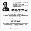 Traueranzeigen von Brigitte Herbst | Aachen gedenkt