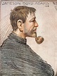 Portrait of Jameson Boyd Adams (1880-1962) from The Heart of the Antarctic by Sir Ernest ...