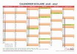CALENDRIER SCOLAIRE 2016 ~ imagexxl
