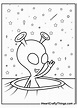 Alien Coloring Pages (100% Free Printables)