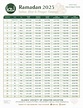 Ramadan Schedule 2023 – Islamic Society Greater Houston