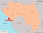 Conakry Map | Guinea | Detailed Maps of Conakry