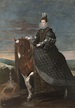 retrato ecuestre de Margarita de Austria para el Salon del Trono ...
