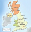 Mapa Fisico De Reino Unido En Español - Mapa Fisico