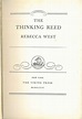 The Thinking Reed by West Rebecca: (1936) 1a edizione. | Studio ...