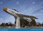Usaf F84f Thunderstreak Mountain Home Base Aérea Idaho Foto de archivo ...