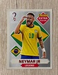 Panini Extra Sticker Neymar Jr Plata Silver Legend Brasil | Cuotas sin ...
