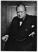 Winston Churchill in the most famous portrait in history, taken after a ...