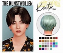 The Kunstwollen | Sims 4, Sims hair, Sims