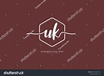 U K Uk Logo Initial Lettering Stock Vector (Royalty Free) 2155335755 ...