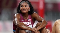 Why Anna Cockrell was disqualified from 400m hurdles finals | wcnc.com