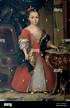 Portrait of Maria Francisca Isabel Josefa de Bragança (1734-1816). 1738 ...