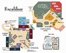 Excalibur Las Vegas Map – Map Vector