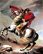 Napoleon Crossing the Alps Canvas Print Jacques-louis David | Etsy