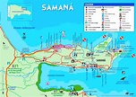 Samaná Peninsula tourist map - Ontheworldmap.com