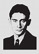 Franz Kafka Sketch Style Vector Portrait Isolated Stock Illustration ...
