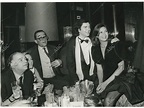 En la imagen, acompañado de Elsa Baeza y Gonzalo de Borbón - Archivo ABC
