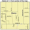 Sharon Pennsylvania Street Map 4269720