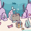 Merpusheen Pusheen Cute Mermaid Wallpapers Pusheen Cat | Images and ...
